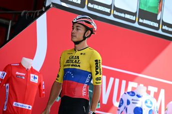 Orluis Aular, vencedor da Volta ao Alentejo, não arrancou para a etapa 13 da Volta à Espanha