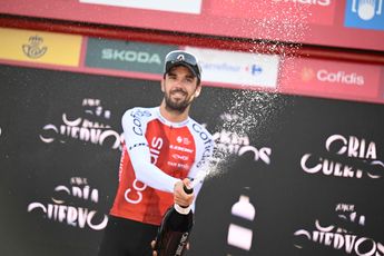 "My dad was there, so it's super fun to be able to share this with him" - Emotional Vuelta stage win for Jesus Herrada