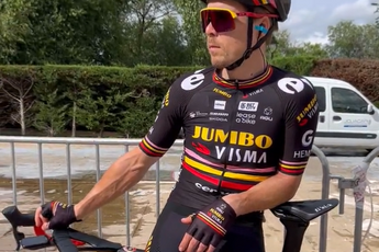 VIDEO: Jumbo-Visma unveil special one-off kit paying tribute to three Grand Tour victories