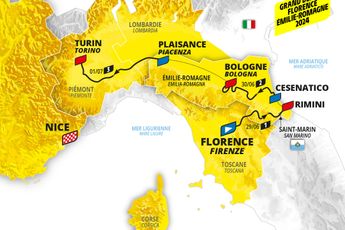 Perfis & Percurso da Volta à França 2024 | Início montanhoso em Itália, grande segunda semana nos Pirinéus e final da corrida com contrarrelógio Mónaco-Nice