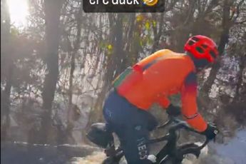 VIDEO: INEOS' Ben Swift takes winter training to a new level