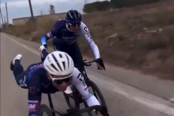 VIDEO: Chris Froome and Krists Neilands go Superman in Israel - Premier Tech training