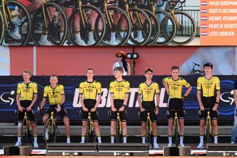 Team Visma | Lease a Bike otimista após o contrarrelógio do UAE Tour 2024: "No geral, foi um dia decente para nós"