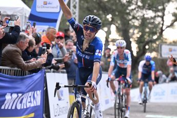 Lenny Martinez makes it a hat-trick of wins this weekend for Groupama - FDJ at the 2024 Tour du Doubs