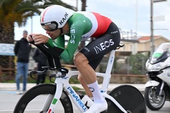 “To miss out by one second means I’ve already done better than the last time, so I’m happy" - Filippo Ganna upbeat despite near miss on Tirreno-Adriatico ITT