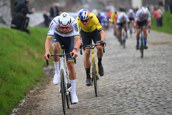 Wout van Aert "the only one who could have followed Mathieu van der Poel" at Tour of Flanders according to Visma DS