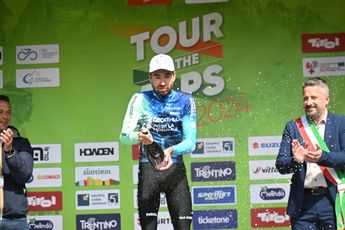 "Perfect way to end this week" - Aurelien Paret-Peintre wins final stage of 2024 Tour of the Alps in one-three with brother Valentin