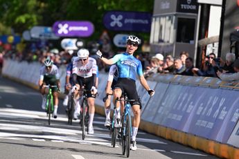 Benoît Cosnefroy beats Dylan Teuns and Tim Wellens at the end of thrilling Brabantse Pijl