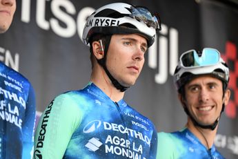 Benoît Cosnefroy terminou a Flèche Wallonne mas... "Estive enregelado nos últimos 80 kms. Há muito tempo que não terminava numa situação física destas"."