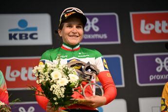 Elisa Longo Borghini bate Demi Vollering e vence o Brabantse Pijl: "Hoje fui mais forte"