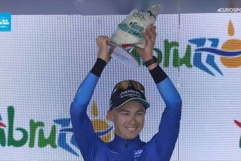 "We achieved our goal, everyone is happy" - Alexey Lutsenko successfully defends Giro d'Abruzzo lead on final stage