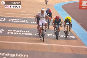 “For a moment I thought I was boxed in" - Lotte Kopecky secures season goal at Paris-Roubaix Femmes courtesy of brutal velodrome sprint
