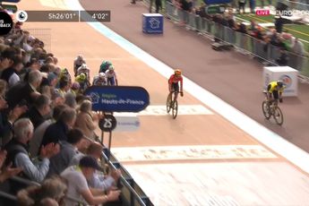 Tim van Dijke relegated at Paris-Roubaix for leaving velodrome during sprint