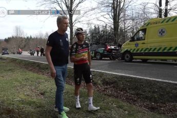 "If you see nothing, you know nothing" - Patrick Evenepoel defends controversial TV coverage of Itzulia Basque Country crash