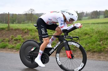 Juan Ayuso wins Tour de Luxembourg time-trial as Mathieu van der Poel jumps back into yellow jersey