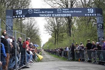 Visma's future signing Menno Huising about his first experience with Paris-Roubaix roads:  "I swore I would never come back, but I knew I would return here one day"