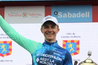 "The level in the WorldTour is so high, so I'm very happy to win" - Paul Lapeira takes biggest career victory on stage 2 of Itzulia Basque Country