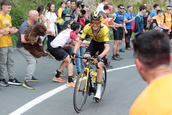 Sepp Kuss salva a honra da Team Visma | Lease a Bike na Volta ao País Basco: "Estou muito feliz por ter conseguido trazer a camisola da montanha para casa"