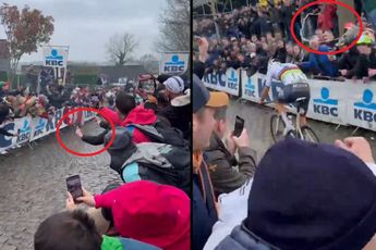 Suspect identified in search for man responsible for throwing beer over Mathieu van der Poel at Tour of Flanders