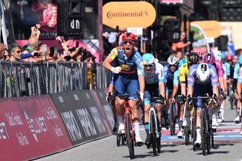Jonathan Milan wins incredibly fast stage 4 sprint at Giro d'Italia as late attack from Filippo Ganna almost steals victory