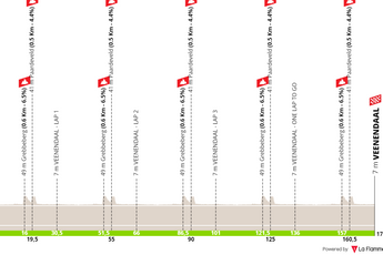 Profile & Route Veenendaal-Veenendaal Classic 2024