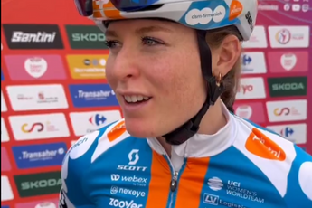 Charlotte Kool perde a vitória na etapa da Volta a Espanha Feminina para Marianne Vos: "Nas últimas centenas de metros não estava na melhor posição".