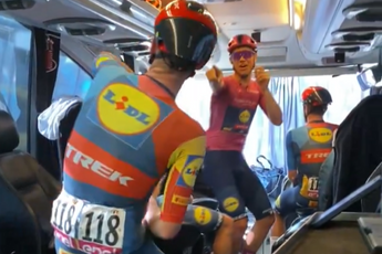 VIDEO: Lidl-Trek prepare for Giro d'Italia queen stage with incredible rendition of ABBA classic