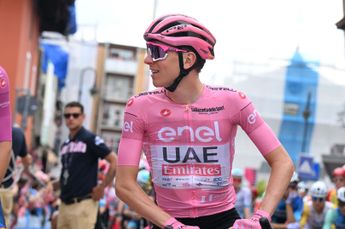 Tadej Pogacar elogiado pela reação após queda de Geraint Thomas na etapa 19 da Volta a Itália: "Foi bonito de se ver"