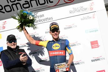 Thibau Nys emocionado após a impressionante vitória na 3ª etapa da Volta à Suíça: "Esta é a melhor vitória da minha carreira"