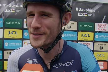 Derek Gee third after a gutsy ride in breakaway in the gravel stage: "Of course I would have liked to finish a few places higher"