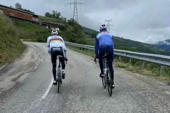 Mathieu van der Poel steps up Tour de France preparations at La Plagne