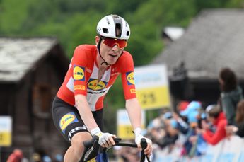 "I believe I can win the time trial" - Mattias Skjelmose beams with confidence ahead of final stage of Tour de Suisse