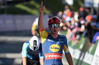 Thibau Nys ganha a 3ª etapa da Volta à Suíça com um sprint em subida poderoso e impressionante