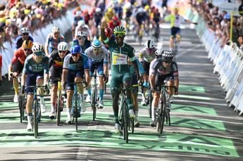 Hat-trick for Biniam Girmay at 2024 Tour de France as Wout van Aert is denied again