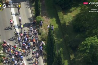 Tour de France riders blast organization over road traffic that caused mass crash with Roglic: "It's scandalous"