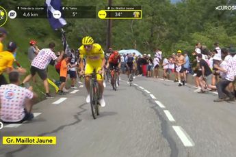 VIDEO: Incredible Tadej Pogacar attack distances Jonas Vingegaard and Remco Evenepoel on Pla d'Adet at Tour de France