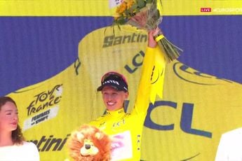 Katarzyna Niewiadoma holds on to win 2024 Tour de France Femmes after thrilling battle for the ages with Demi Vollering and Pauliena Rooijakkers