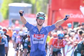 Hat-trick for Kaden Groves at the 2024 Vuelta a Espana after perfectly timed sprint on stage 17