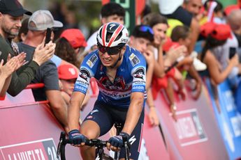 Mauri Vansevenant powers to solo victory on stage 3 at 2024 Tour de Luxembourg taking race lead from Mathieu van der Poel