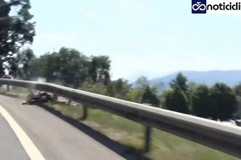 UPDATE: Juan Pedro Lopez escapes nasty Getxo crash without major consequences