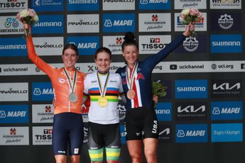 Grace Brown beats Demi Vollering in thrilling time-trial to win World Championships