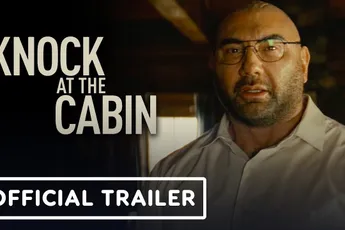 Knock at the Cabin: offer één gezinslid om de apocalypse te voorkomen! (trailer #1)