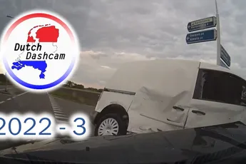 Deze Nederlandse dashcam eindejaars compilatie zit vol met wegpiraten!