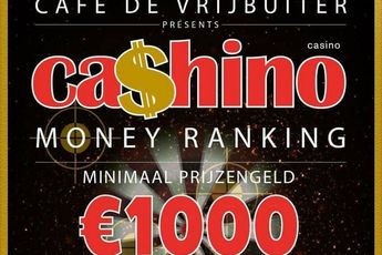 Volop darts bij De Vrijbuiter: Money Darts en Cashino Ranking