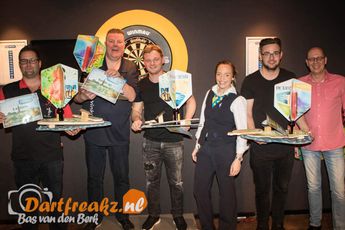 Silko Visser en Yvanca van Welt pakken titels Texel Darts Trophy