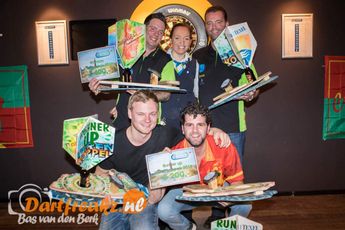 Van Zwet/De Winter en Herms/Appeldoorn winnen Texel Darts Trophy