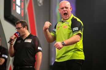UK Open kwartfinales: Van Gerwen en Van den Bergh door, Gawlas stunt tegen Cross