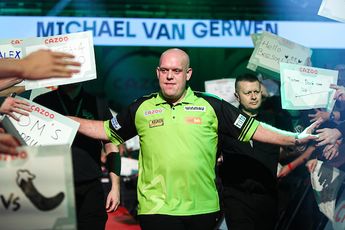 Flashback, Michael van Gerwen mist een 9-darter en krijgt een 170-finish om de oren