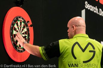 NZ Darts Masters: Van Gerwen en Van den Bergh boeken winst