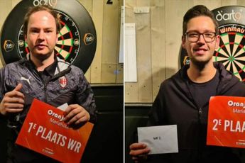 H&S Oranjebar toernooi met UK Open loting gewonnen door Vaes